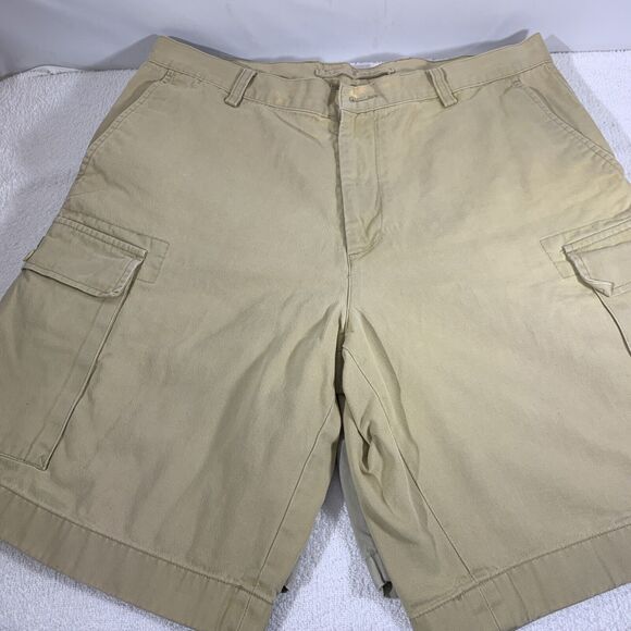 Nautica Chaps Bundle Mens Cargo Shorts 36 Waist Khaki - Picture 3 of 14